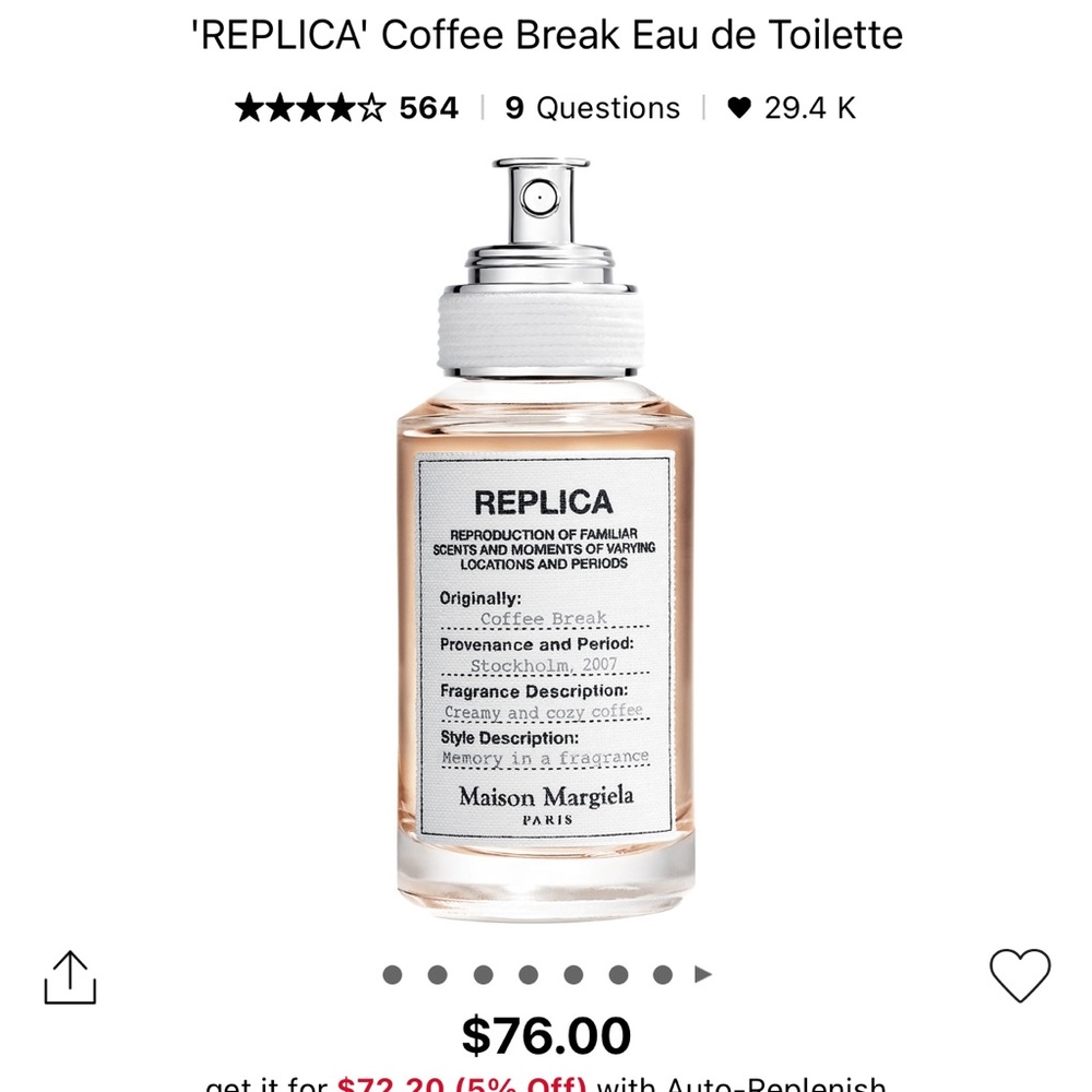 Maison Margiela coffee break perfume